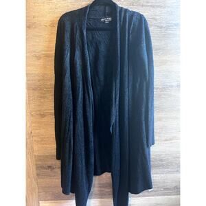 Barefoot Dreams Black Size small  Medium Cardigan Sweater super soft